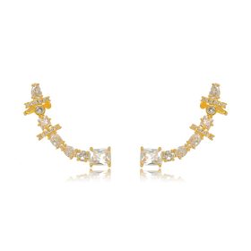 BRINCO EAR CUFF LUXO BRILHO IDEAL