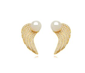 BRINCO ASA LUXO PEROLA COM MICRO ZIRCONIA
