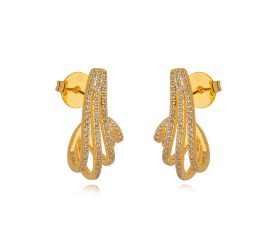 BRINCO EAR CUFF CRAVEJADO MICROZIRCONIA