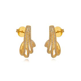 BRINCO EAR CUFF CRAVEJADO MICROZIRCONIA