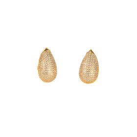 BRINCO LUXO GOTA CRAVEJADO MICROZIRCONIAS