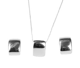 CONJUNTO CORDÃO E BRINCO MISTÉRIO AURORA