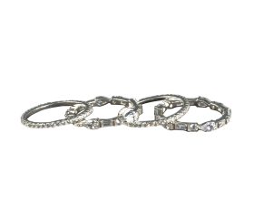 ANEL LUXO PRATA 925 QUADRUPLO