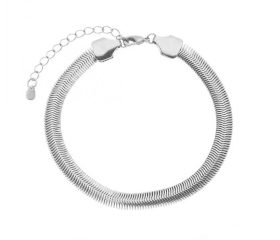 PULSEIRA EM PRATA LACRAIA